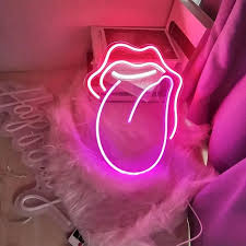 Big Tongue Neon Light Sign